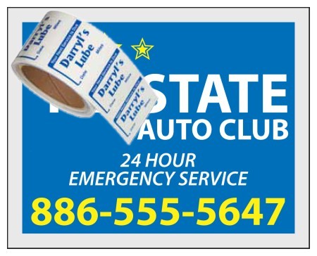 Number 1208 2½" x 2"  static cling service reminders